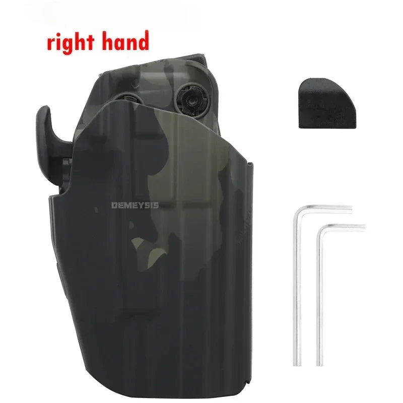 Adjustable Gun Holster — Right/Left Hand Waist Carry Case for Tactical Pistols