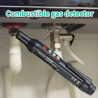2024 Portable Gas Leak Detector - Natural & Combustible Gas Sniffer with Audible and Visual Alarm - Reliable Gas Detection Test Tool