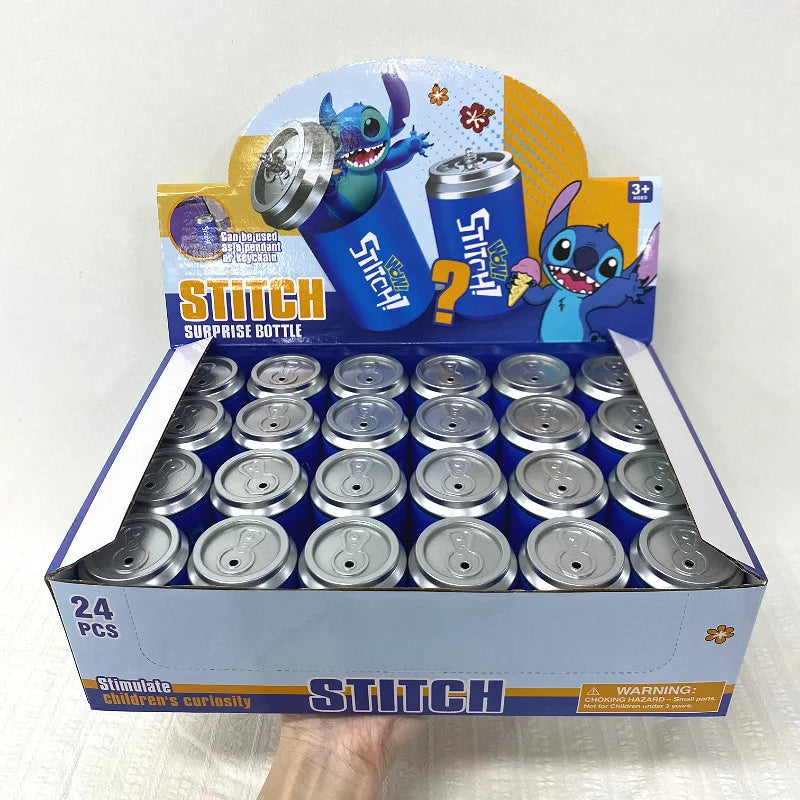 Cartoon Stitch & Capybara Keychain – Trendy Blind Box Figure, Backpack Pendant Collectible Toy & Can Opener Gift (1pc/24pcs)