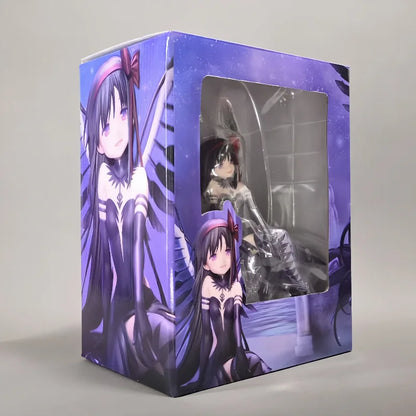 Puella Magi Madoka Magica Akemi Homura Figure – PVC Anime Girl Action Toy & GK Collectible Statue Gift