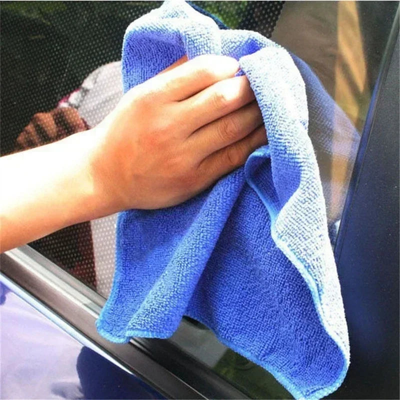 Microfiber Cleaning Cloths – Lint-Free, Reusable, Super Absorbent Towels for Car, Window & General Cleaning