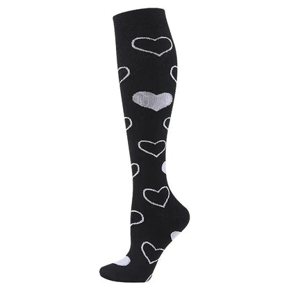 Compression Stockings for Men & Women - Edema Varicose Vein Support Sports Running Pressure Socks