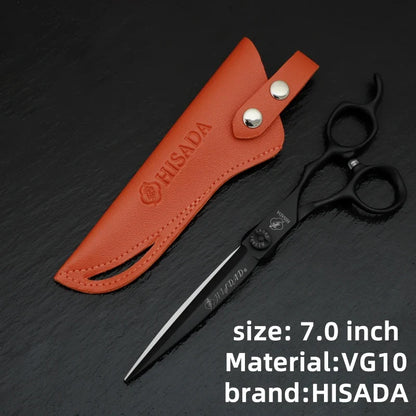 HISADA Professional Hairdressing Scissors – 6.0 Inch VG10 Barber Scissors for Salon Hair Cutting