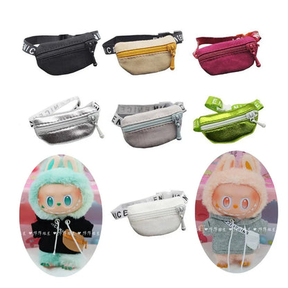 Labubu Doll Bag – 3/6 BJD & 18-Inch Doll Backpack, 4/6 BJD Crossbody & Single Shoulder Handbag for 15/17cm Dolls, Trendy Accessory