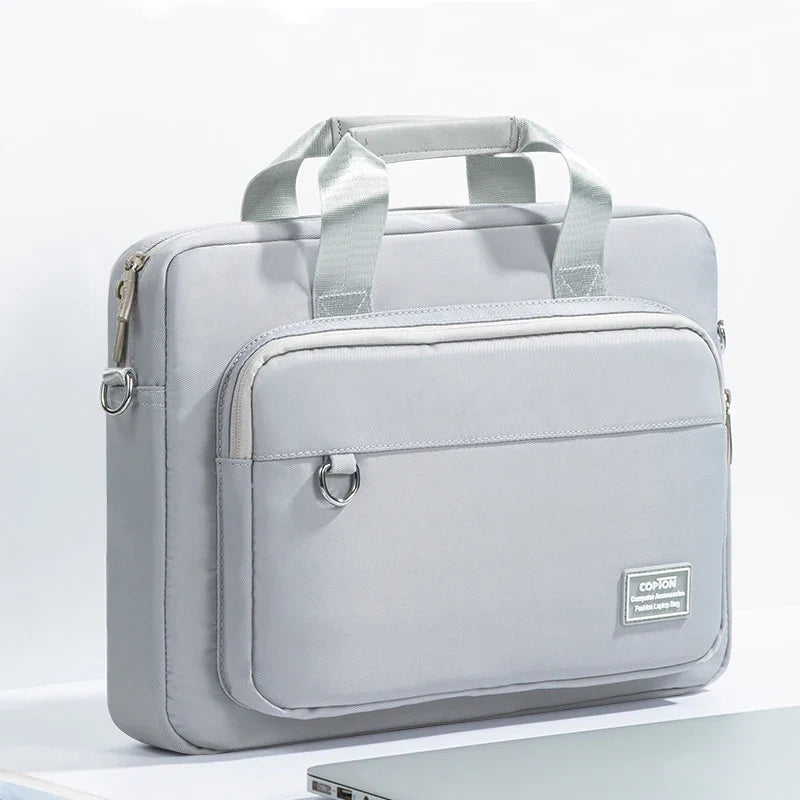 Universal Laptop Shoulder Bag for Men and Women - Fits 13, 14, 15.6 Inch Models Including MacBook Air/Pro and Surface - Compatible with Acer, ASUS, Toshiba
