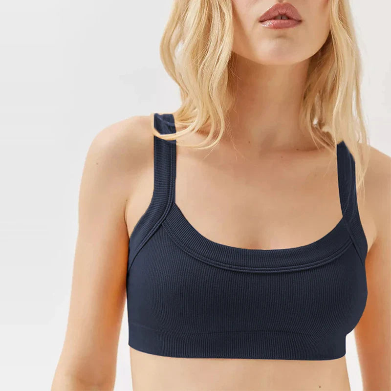 Women’s Knitted Cotton Tube Top – Ribbed Stretchy Sleeveless Crop Cami Slim Fit Summer Streetwear Sexy White Top