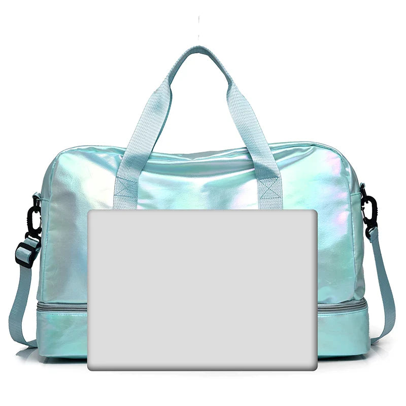 AOTTLA Women’s Travel Bag – Large Capacity Handbag & Shoulder Bag with Dry/Wet Separation for Sports, Fitness & Luggage