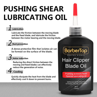 Lubricating Clipper Oil Box – Hair Blade Rust Prevention & Repair, Electric Push Barber Oil Storage Box