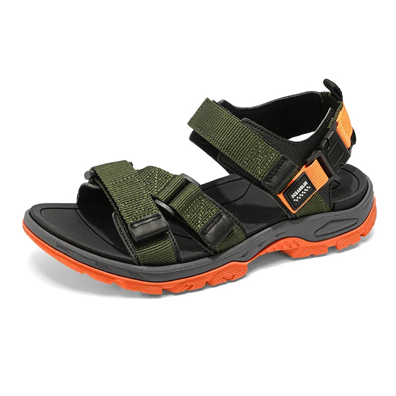 Men’s Summer Outdoor Sandals – Breathable Sport & Hiking Shoes, Wear-Resistant Casual Beach Footwear for Walking & Holidays