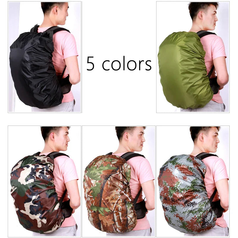 Waterproof Rain Cover for 35L/60L Hiking and Mountaineering Backpacks - Outdoor Camping Essential