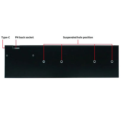 8.8 Inch IPS Type C Secondary Screen – USB-C Interface CPU, GPU, RAM Display, No Need for AIDA64 Monitoring