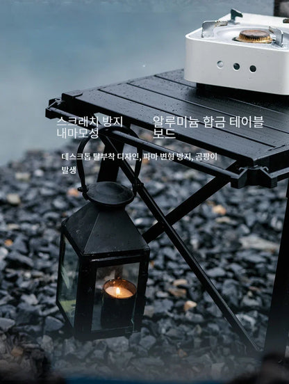 IGT Tactical Spliceable Table – Portable Outdoor Camping Table, Lightweight Aluminum Alloy for Picnic, Hiking & BBQ