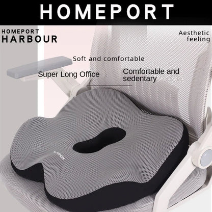 Pelvic Tilt Correction Seat Cushion – Memory Foam Butt Cushion for Home, Office, and Car, Thickened Support Pad
