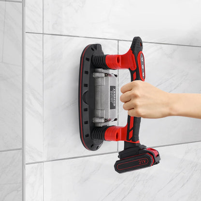 6-Speed Handheld Tile Vibration Tool – Anti-Slip Suction Cup Tile Leveling Machine for Precise Installation