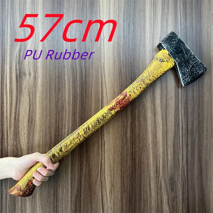 Halloween Cosplay Knife Prop - PU Safety Short Knife Replica for Role Playing & Costume Events