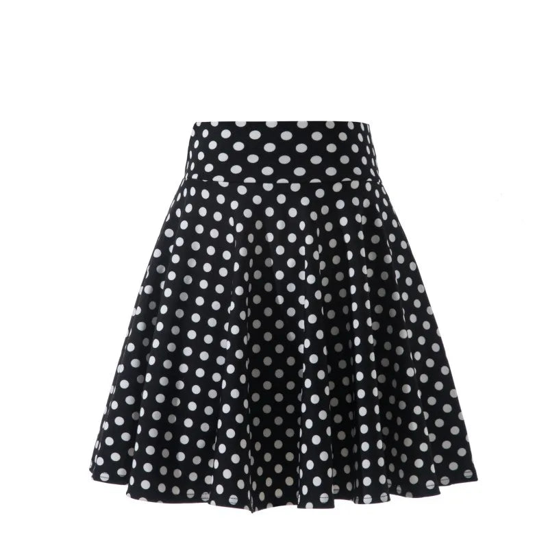 Women’s Flared Mini Skirt with Built-In Shorts – Pleated Skater Style Casual Fashion Skirt, Plus Size 2025 Design