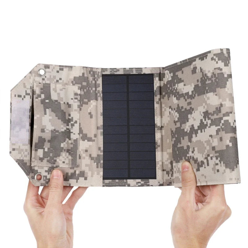 60W 80W 100W Foldable Solar Panel — 5V USB Portable Waterproof Charger for Phone, Camping & Power Bank