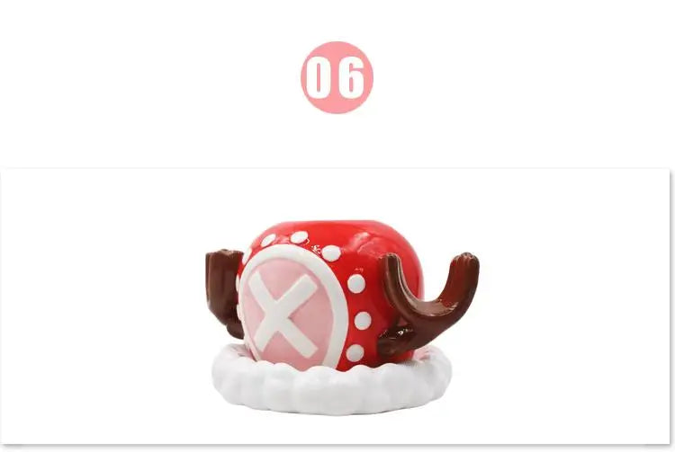 One Piece Anime Ceramic Mug — Chopper, D. Law & Three Brothers Hat Coffee Cup Christmas Gift