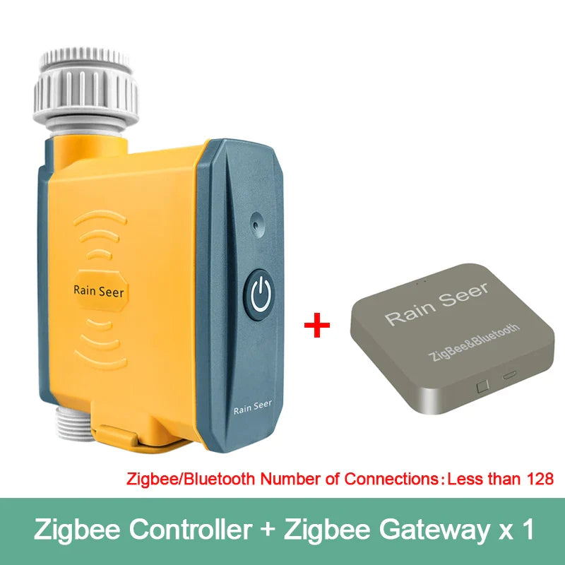 Rain Seer Tuya Zigbee Garden Watering Timer – WiFi Irrigation System with Mobile Remote Control