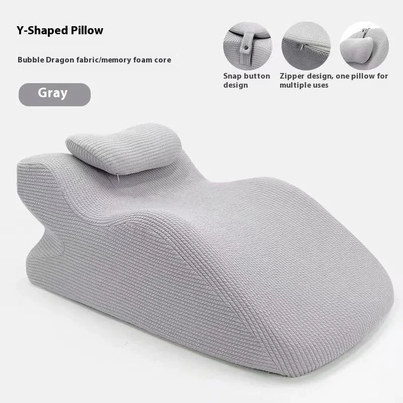 Multifunctional Bedside Reading & Lying Pillow — Prone Cushion for Sleeping, Phone Use, and Relaxation