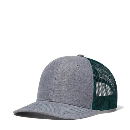 Custom Logo Snapback Hat - Embroidered Mesh Sports Cap for Men & Women, Adjustable Baseball Cap