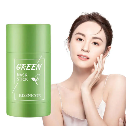 Green Tea Face Clean Mask – Pore Shrinking, Blackhead Remover & Moisturizing Cleansing Stick 40g