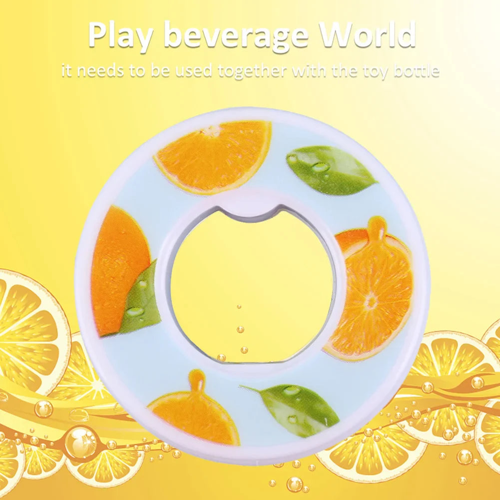Flavored Sports Water Bottle with Scented Pods – 0 Calorie Fragrance Ring Drinking Cup