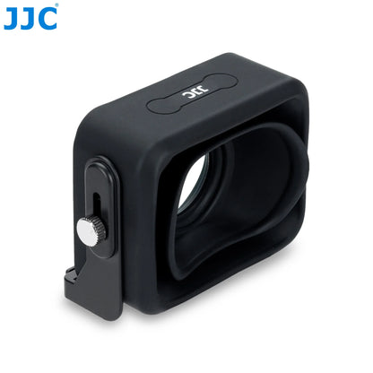 JJC 3X LCD Viewfinder Extender – Collapsible Eyecup for 3.0" Screen, Compatible with Nikon Z30, Sony ZV-1, RX100 & Canon G7X