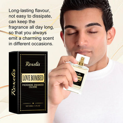 Pheromone Cologne for Men, Sexy Temptation Scent to Attract Women, Fresh Lasting Fragrance for Business Gentlemen