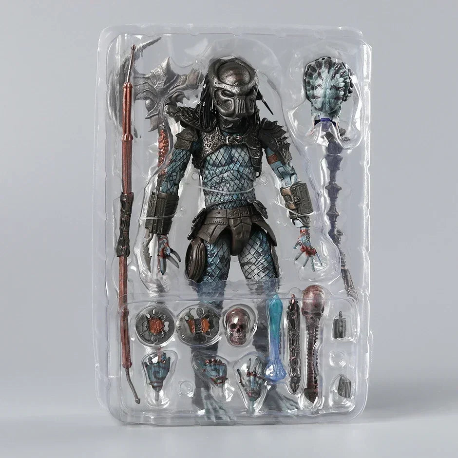 NECA Predator 2 Warrior 30th Anniversary Action Figure – Collectible Model Toy Gift