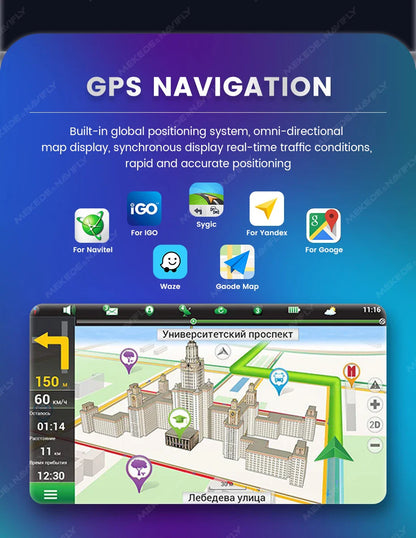 Android 13 Wireless CarPlay Multimedia Player – 7/8/9" IPS Screen GPS & WiFi Car Radio for VW Passat, Golf, Polo, Jetta & Skoda