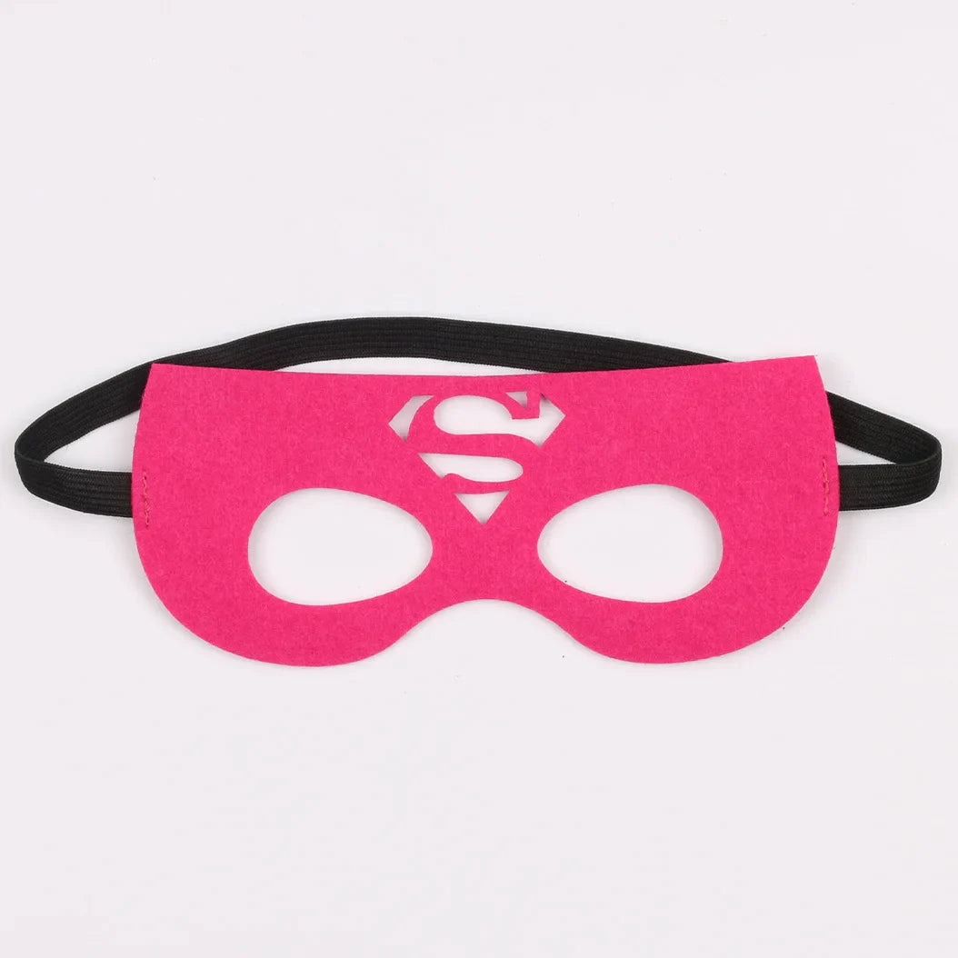 Halloween Superhero Masks — Christmas & Birthday Party Dress-Up Cosplay Mask for Kids, Children’s Favor & Mystery Gift