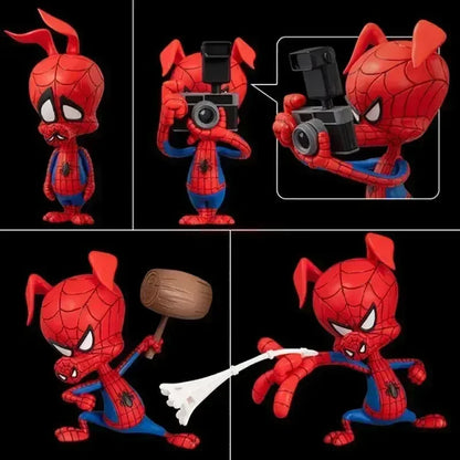 2024 Spider-Man & Gwen Action Figures — Spider-Verse Collection with Miles Morales Sentinel | Anime Toys Christmas Gift