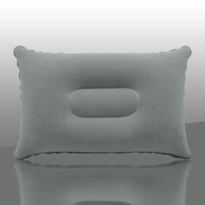 Inflatable Air Pillow Bed – PVC Nylon Camping & Travel Pillow for Neck and Back Support