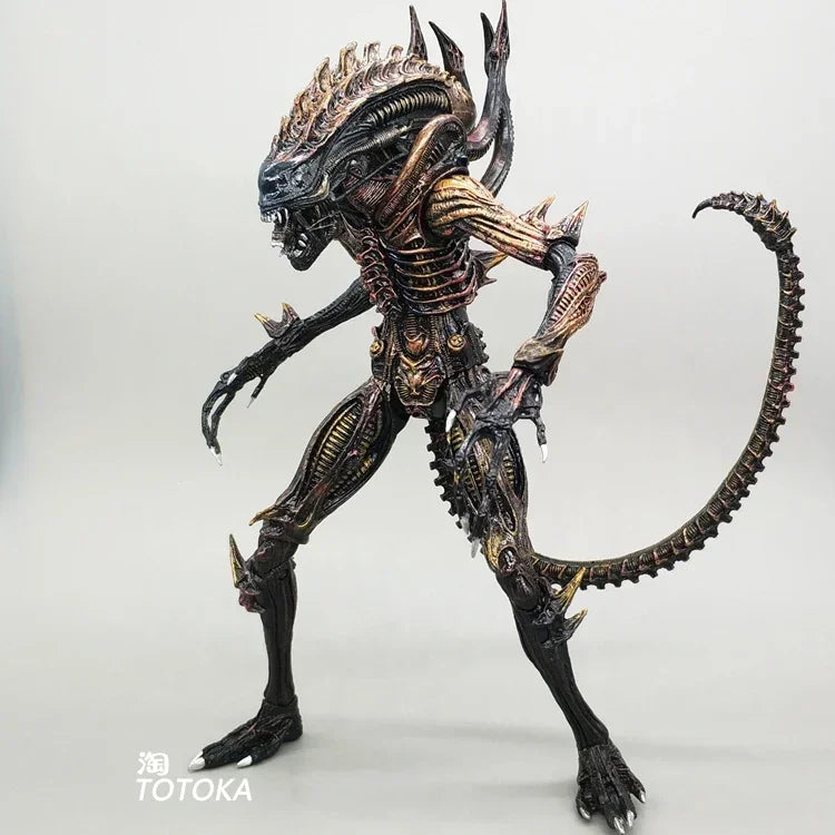 NECA Xenomorph Alien vs. Predator Action Figure — Fully Articulated Collectible with Movable Joints, Cool Toy & Gift