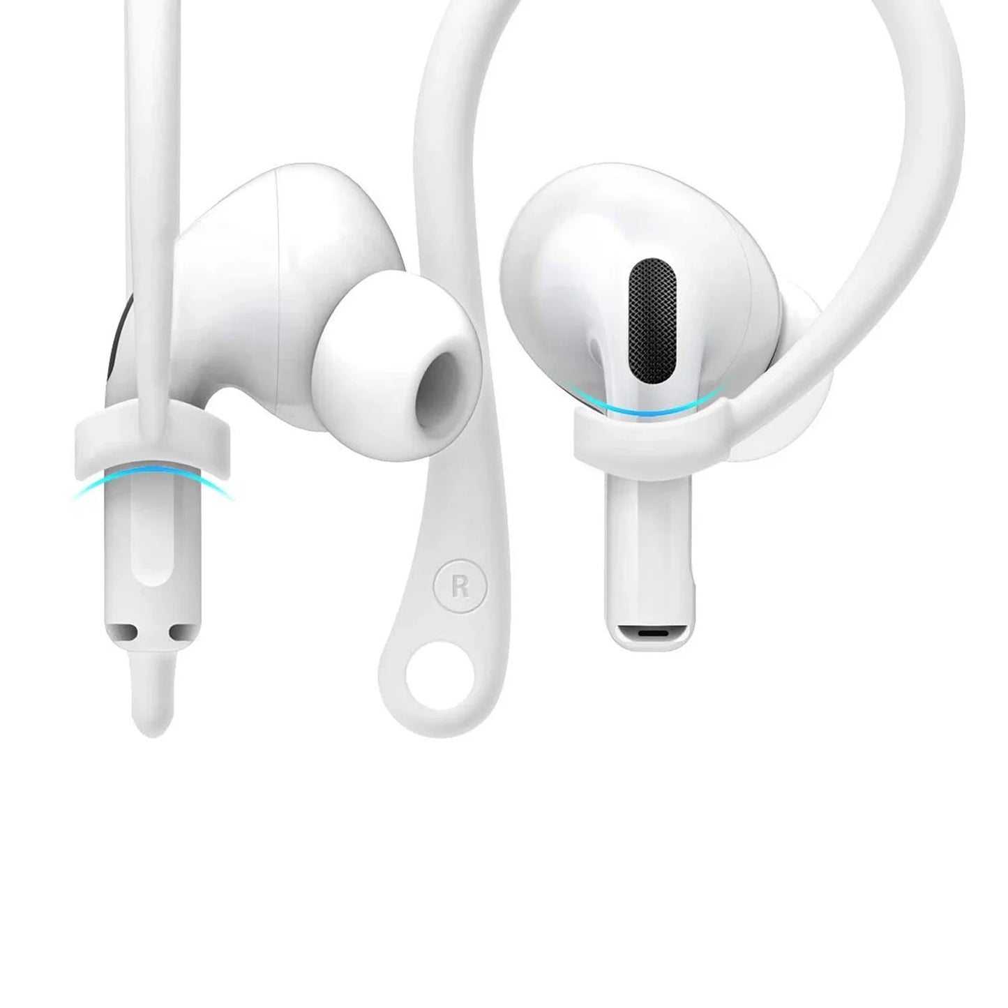 Silicone Earhook for AirPods 1/2 and Pro - Bluetooth Earphone Loop Clips, Replacement Headset Ear Hooks Accessory