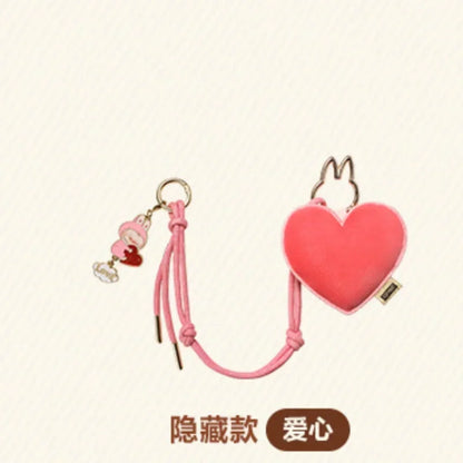POP MART Labubu The Monsters Pin — Love Series Letter Pendant Blind Box, Mystery Toy Figure Ornament