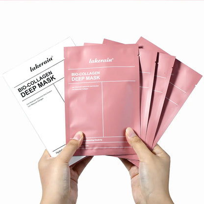 Bio-Collagen Deep Hydrating Hydrogel Mask – Overnight Collagen Mask for Firming & Pore Minimizing