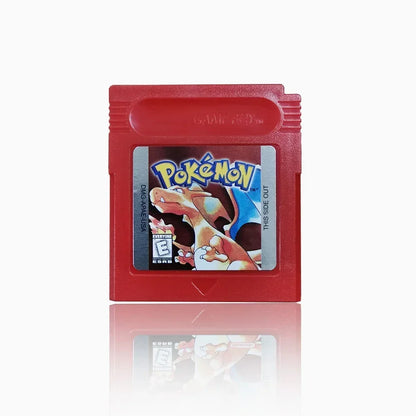 Pokemon 16-Bit Game Cartridge for GBC – Blue, Crystal, Gold, Green, Red, Silver, Yellow Series, USA Version