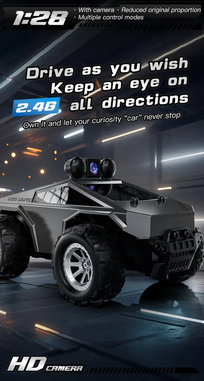 NEW KF29 RC Car with HD Camera – FPV Wireless Remote Control Toy for Photos, Videos & Conversation Gift