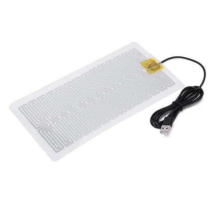 USB 5V Heating Pad - Plug & Play Warm Plate Heater for Mouse Pad & Shoes