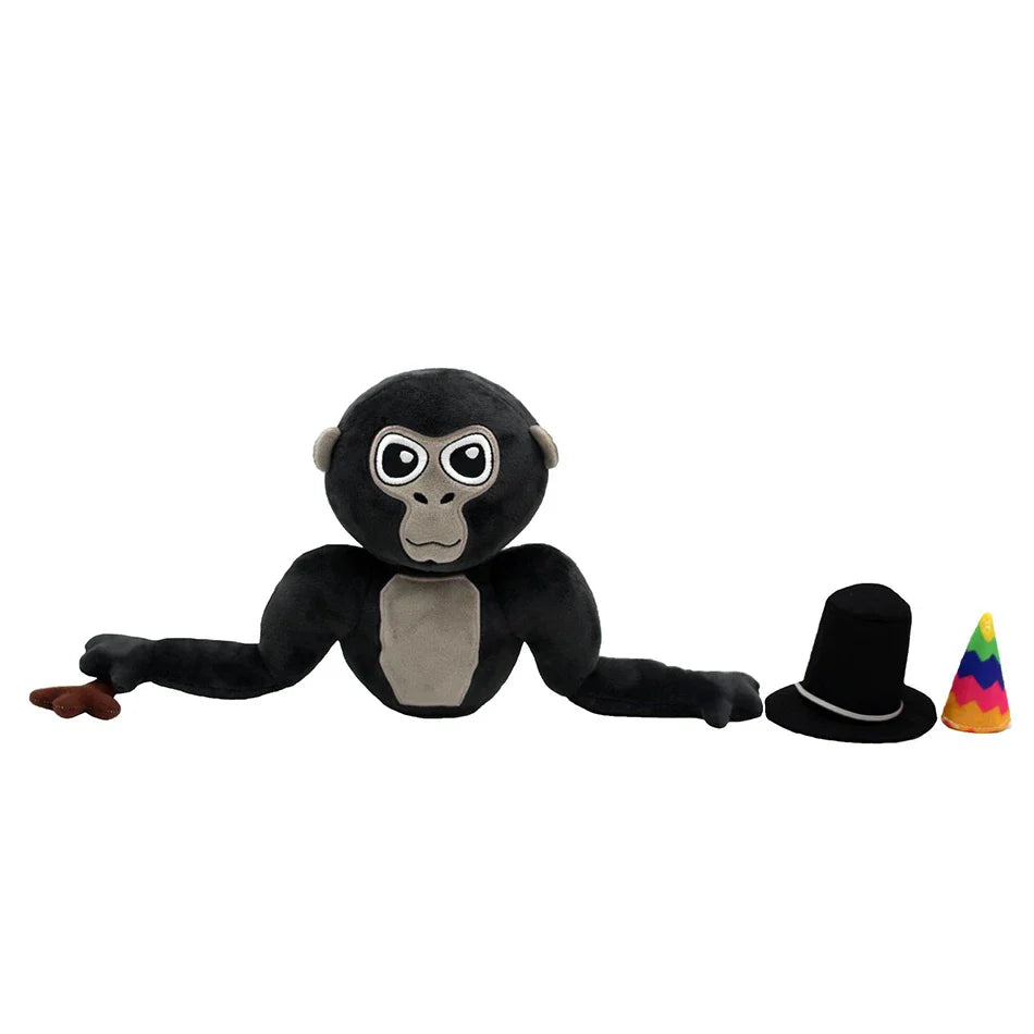 Gorilla Tag Monke Plush Toy – Cute Cartoon Stuffed Animal for Kids Birthday & Christmas Gifts