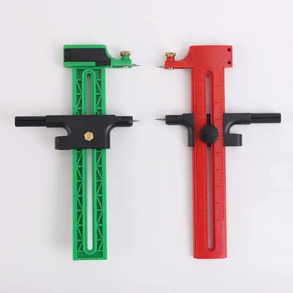 Adjustable Circle Cutter Tool – Circular Cutting Tool for Fabric, Paper & Scrapbooking DIY Crafts (1/2 PCS) Precision Art Cutter