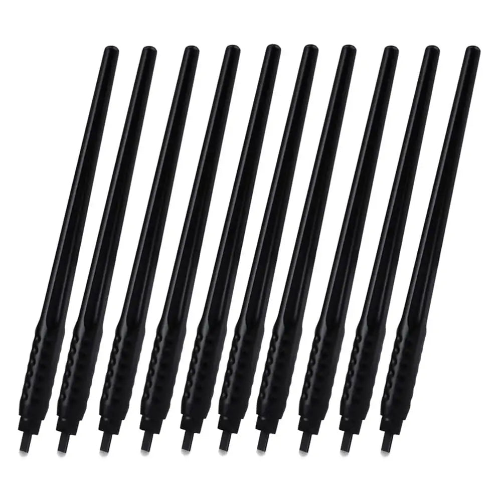 10PCS Microblading Disposable Pens — U18 0.18mm Microblade Tools for Eyebrow Permanent Makeup