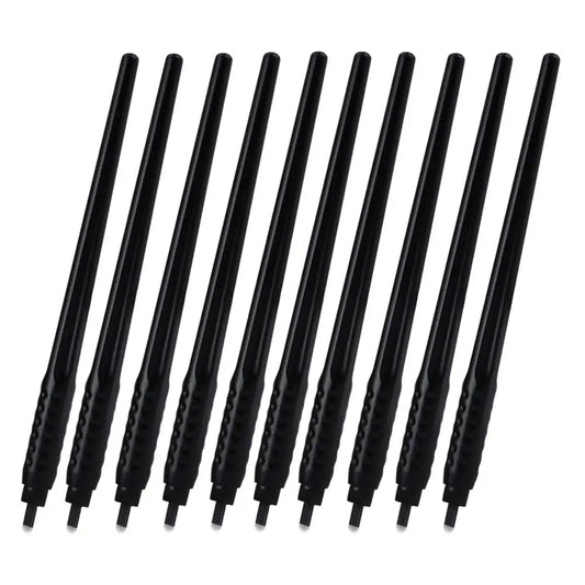10PCS Microblading Disposable Pens — U18 0.18mm Microblade Tools for Eyebrow Permanent Makeup