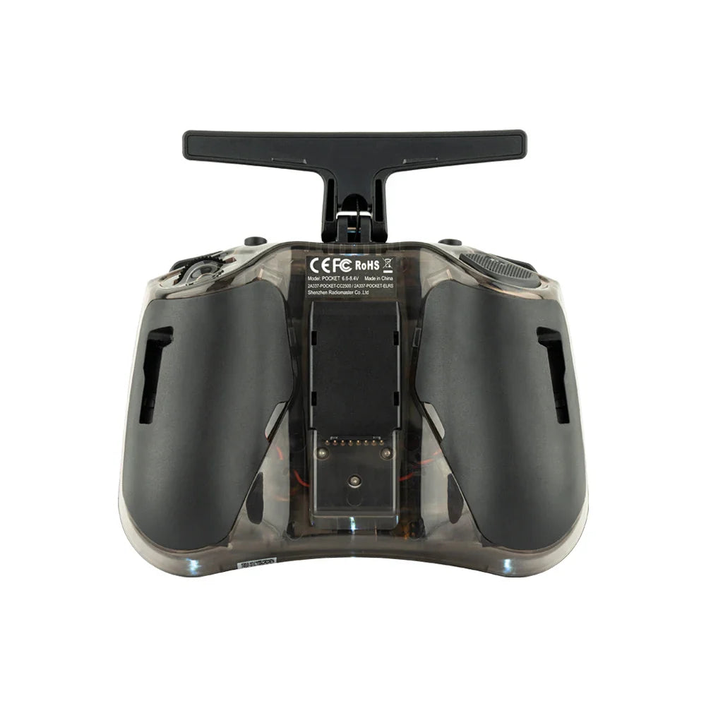Radiomaster Pocket Hall Gimbal Portable RC Transmitter with Built-in LED Light & Foldable Antenna