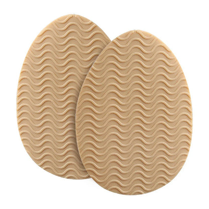 Rubber Shoe Sole Protector - Wear-Resistant Non-Slip Forefoot Mat, Self-Adhesive High Heel Cushion Pads