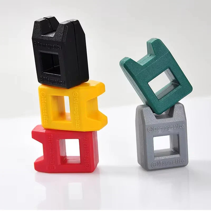 Blue Precision Magnetizer & Demagnetizer — 2-in-1 Quick Tool for Screwdrivers, Magnetize & Demagnetize