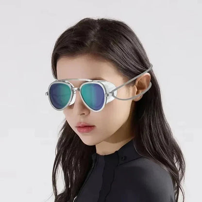 Adjustable Silicone Sun Protection Glasses - Outdoor Travel & Surfing Eyewear for Men and Women