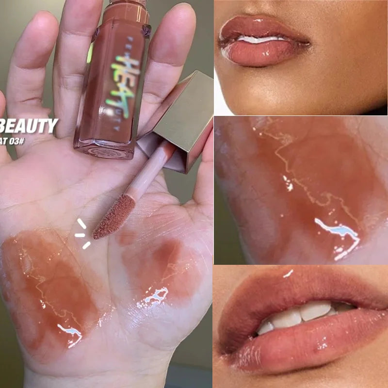 FB Gloss Bomb Cream Lip Gloss | High Shine, Glitter, Moisturizing Plumper, Long-Lasting Liquid Lipstick 9ml